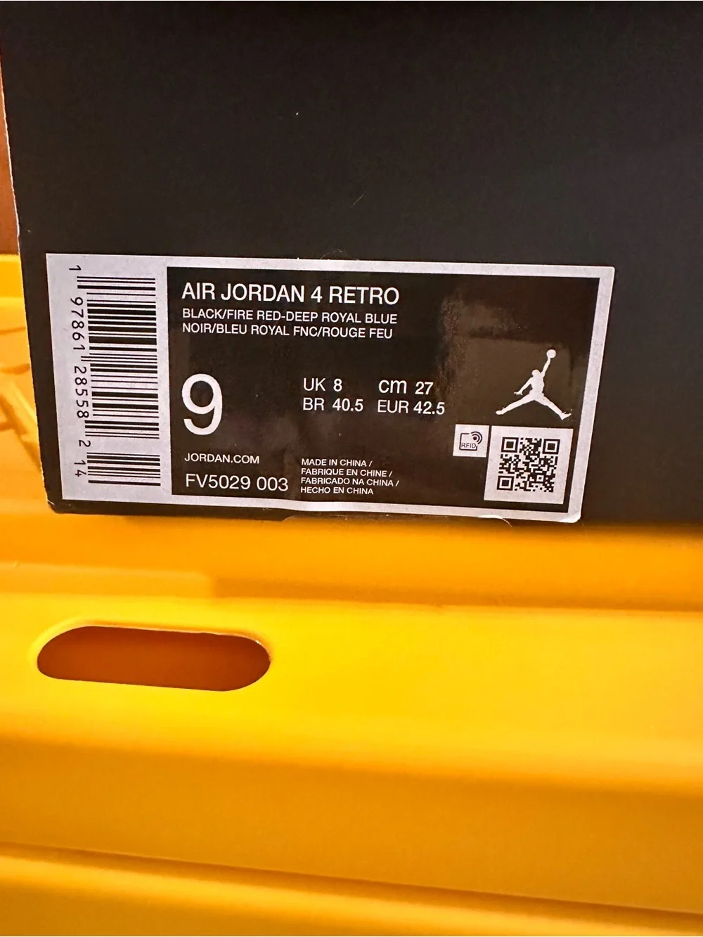 Jordan Air Jordan 4 Retro 